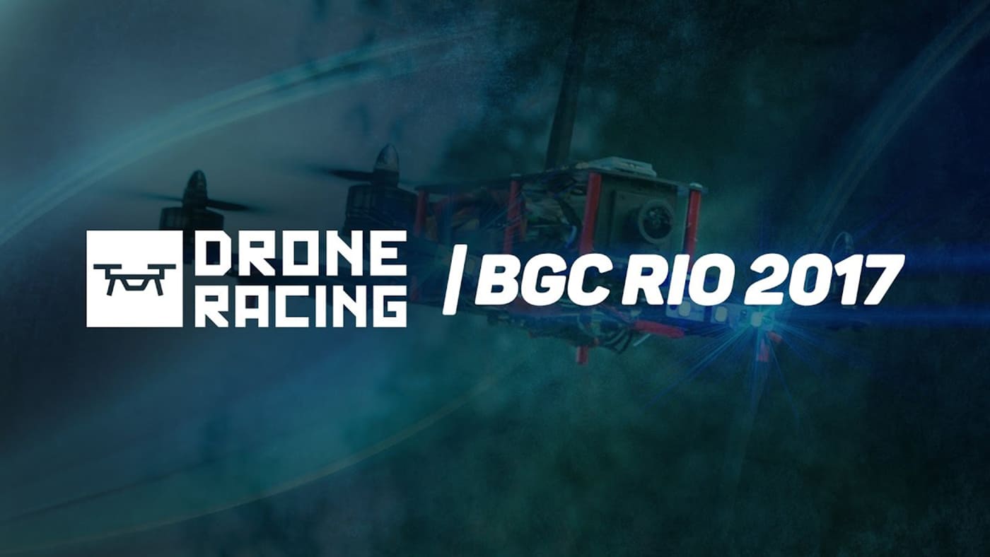 Banner Drone Racing - Brasil Game Cup Rio 2017