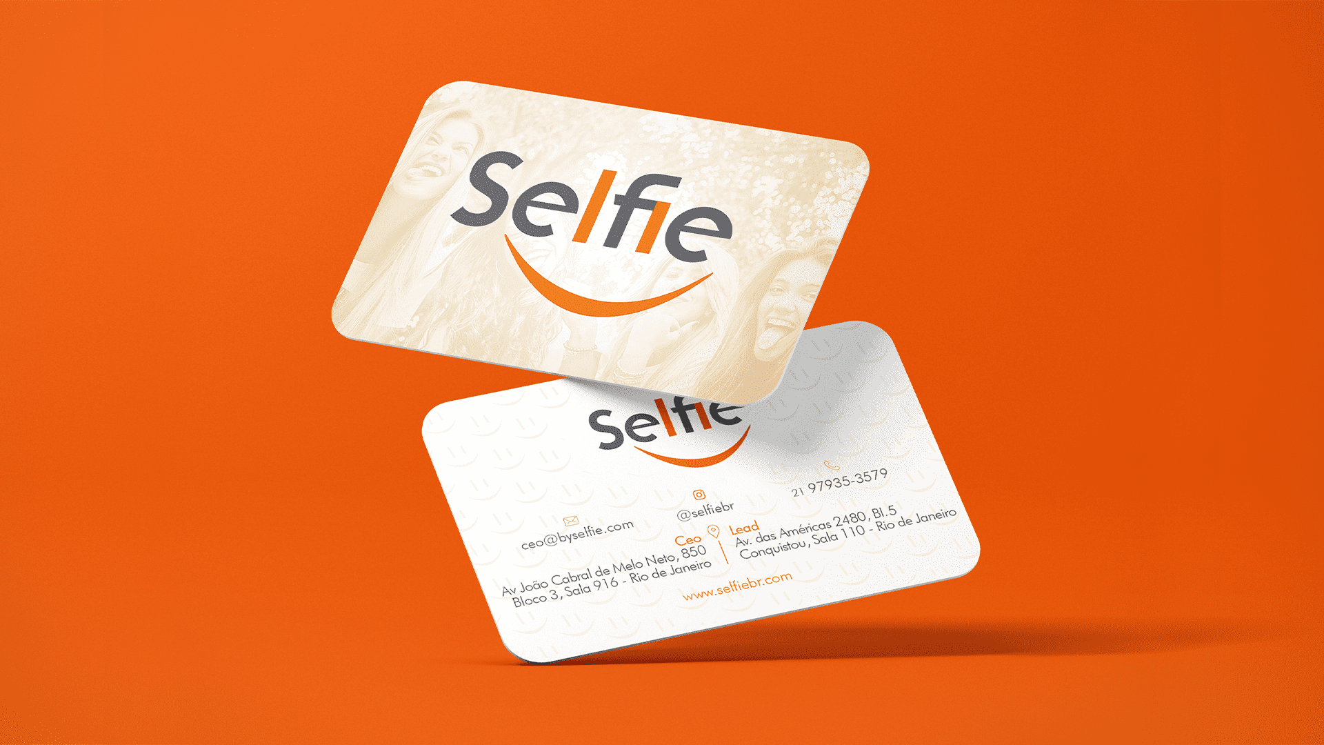 Cartão de Visita Selfie