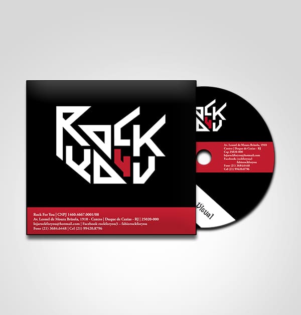 Capa e CD Rock For You