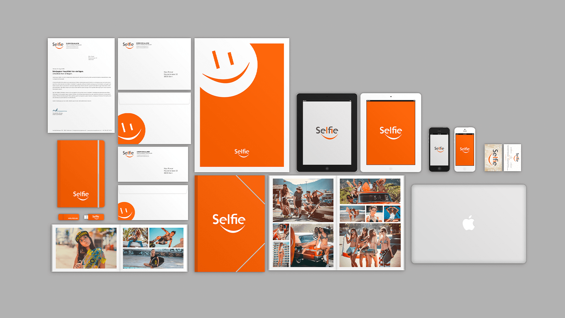 Design Papelaria Selfie