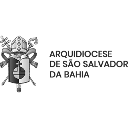 Brasão Arquidiocese de São Salvador da Bahia - Escala de Cinza
