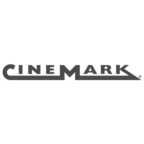 Logo Cinemark - Escala de Cinza