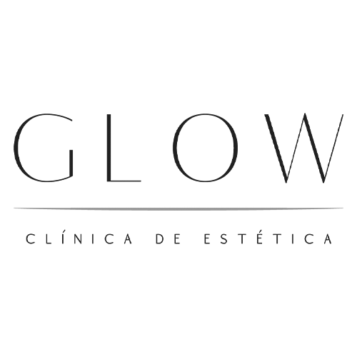 Logo Glow Clínica de Estética - Escala de Cinza