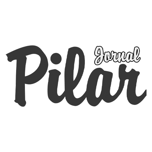 Logo Jornal Pilar - Escala de Cinza