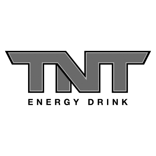 Logo TNT Energy Drink - Escala de Cinza