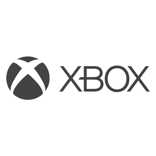 Logo Xbox - Escala de Cinza